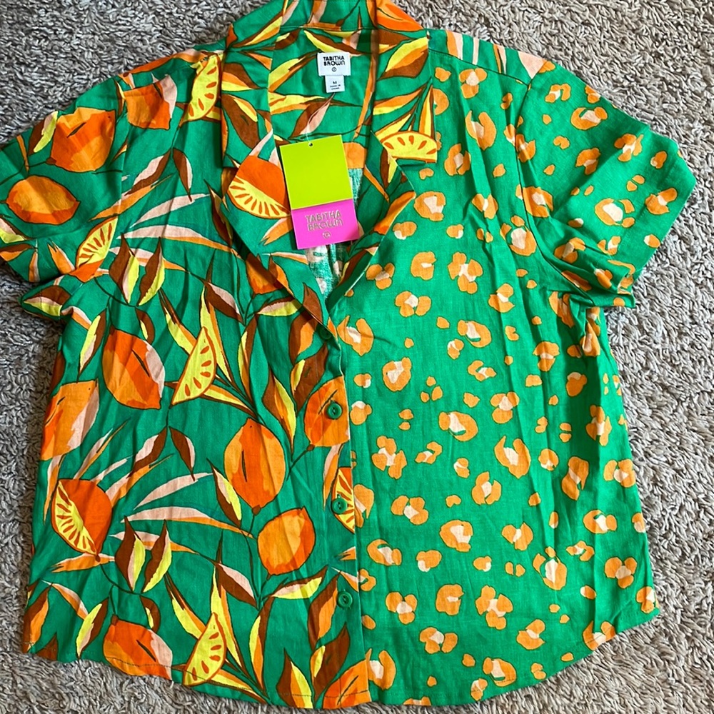Tabitha Brown camp shirt